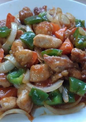 รูปของ หมูผัดเปรี้ยวหวาน สไตล์ญี่ปุ่น (酢豚)
