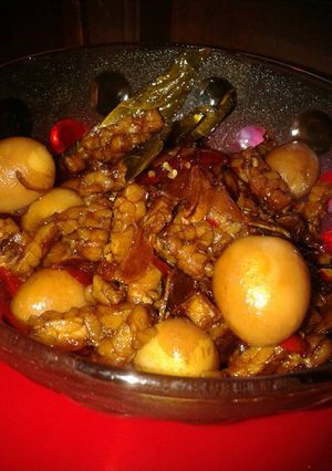 Foto resep Orek tempe telur puyuh