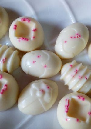 A picture of Easter Egg Chocolates#Easter favourite dish.