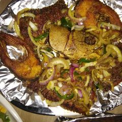 Fried fish A picture of Fried fish.