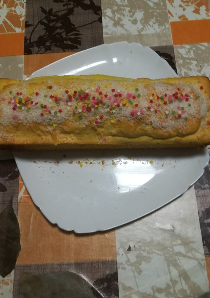 Una foto de Bizcocho de naranja apto para diabéticos y celíacos