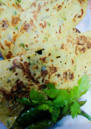 A picture of Masala chila.