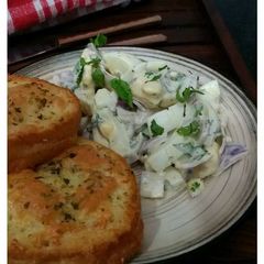 A picture of Chunky Egg salad.