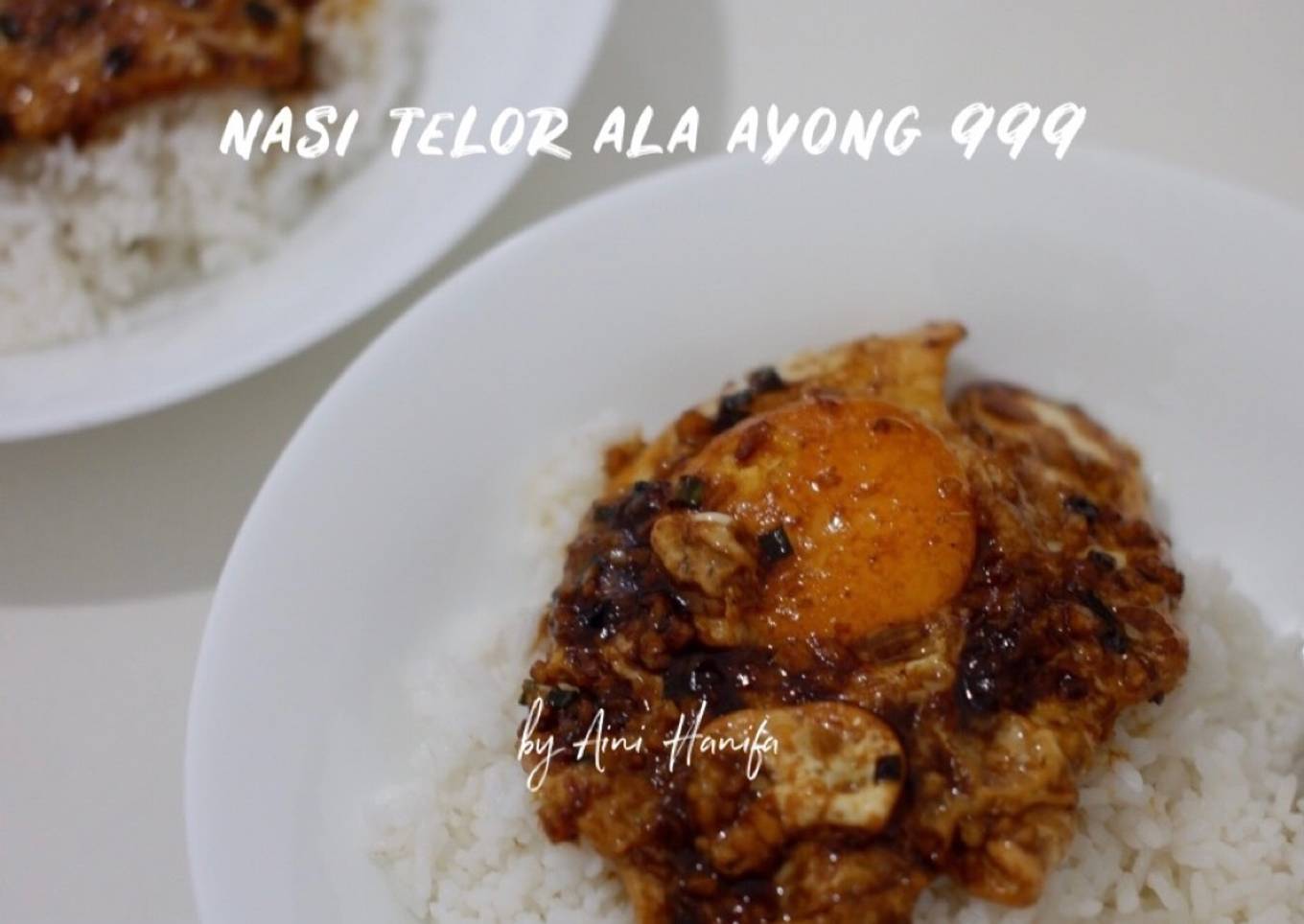 Nasi Telor ala Ayong 999