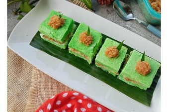 Cara Gampang Membuat Klepon cake, Enak