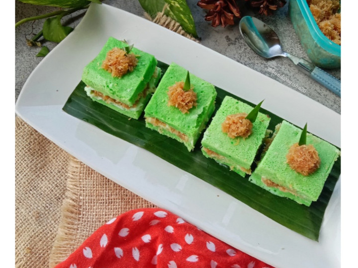 Cara Gampang Membuat Klepon cake, Enak
