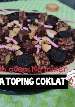 Foto resep Pizza toping coklat