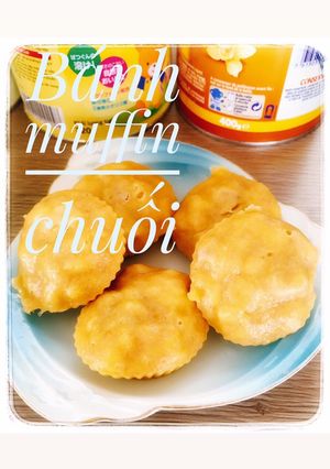 Hình của món Bánh muffin chuối.