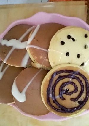 Foto resep Dorayaki choco blueberry