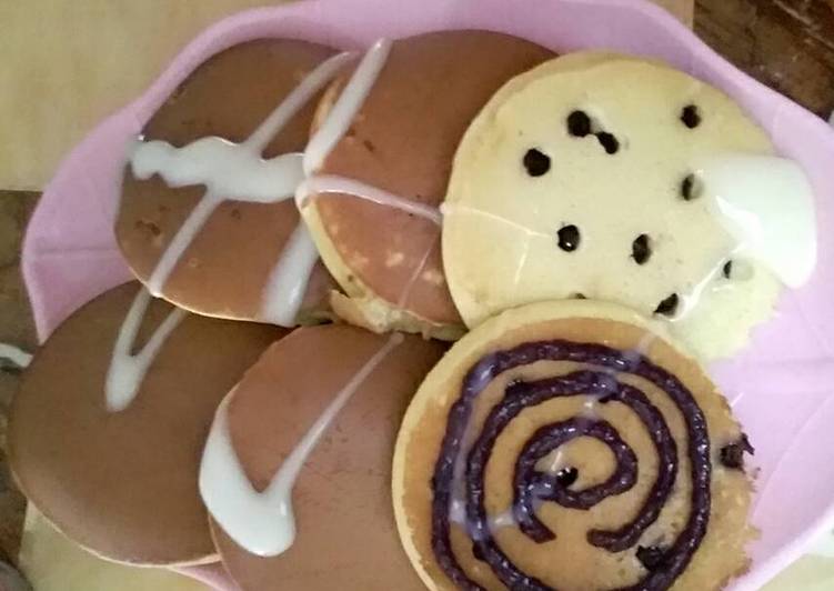 Dorayaki choco blueberry