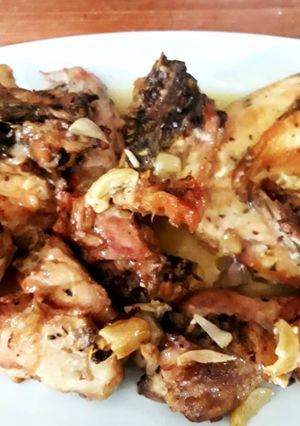 Foto resep Roasted Chicken Herbs