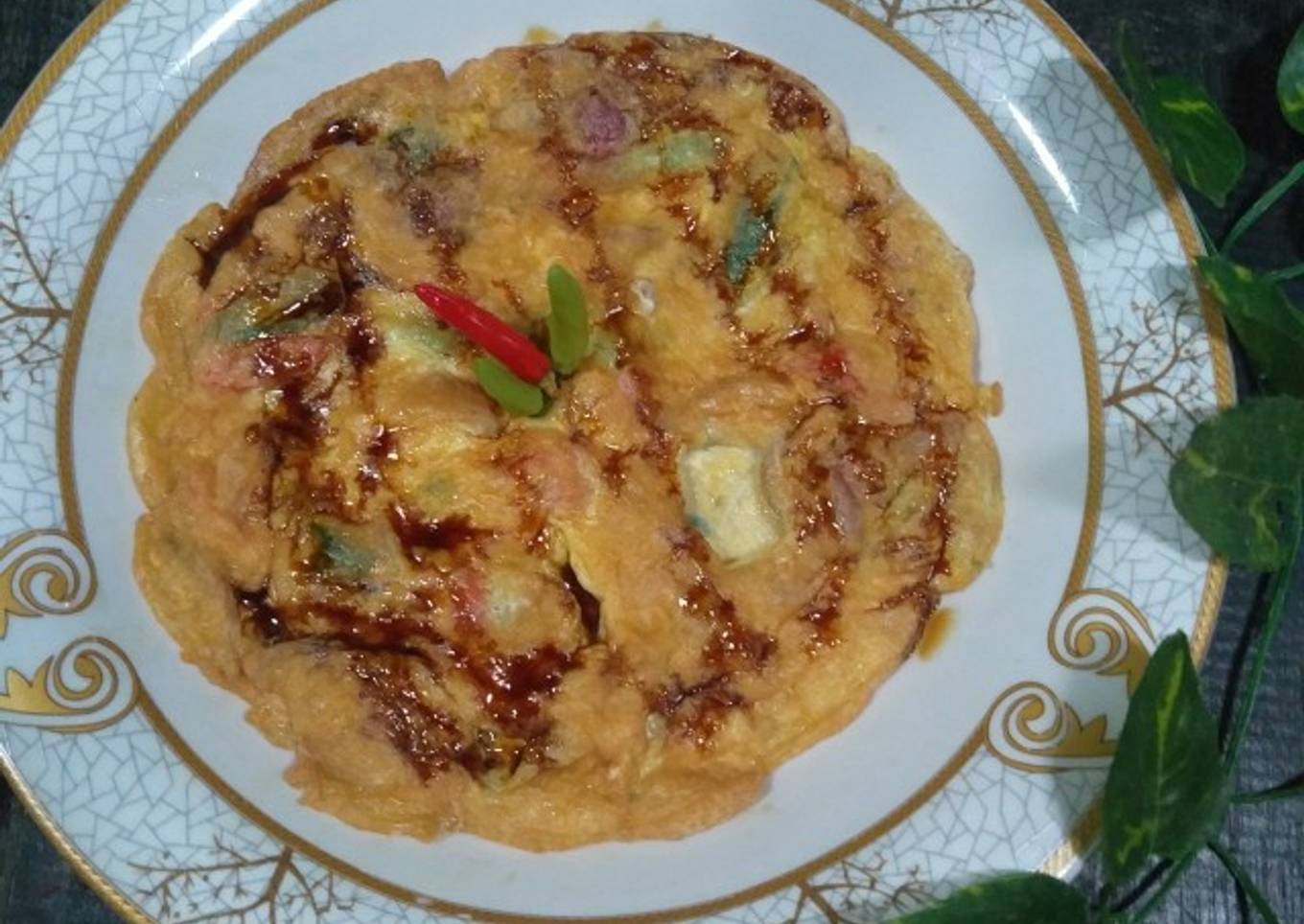 Dadar telur cabe pedas