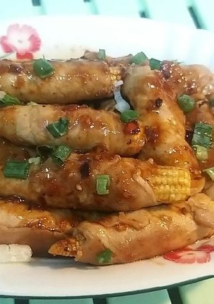 醬燒蔬菜肉捲 的食譜成品照片