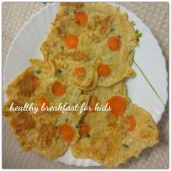 A picture of Veggie omelette.