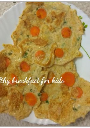 A picture of Veggie omelette.