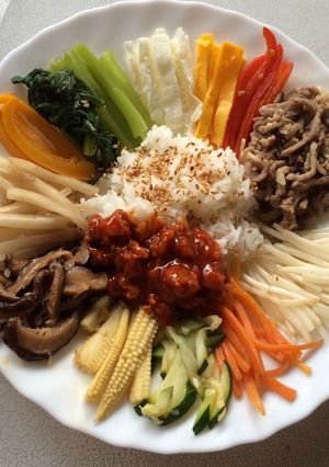 รูปของ บิบิมบับ(ข้าวยำเกาหลี)