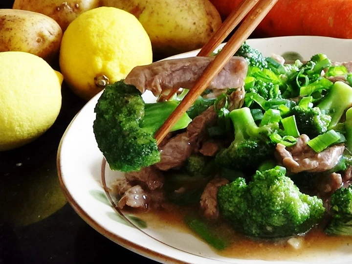 Cara Gampang Membuat Resep Tumis Sapi &amp;amp; Brokoli (Beef &amp;amp; Broccoli) yang Sempurna Anti Ribet, Menggugah Selera