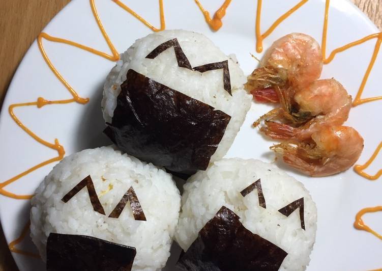 Onigiri isi telur&udang