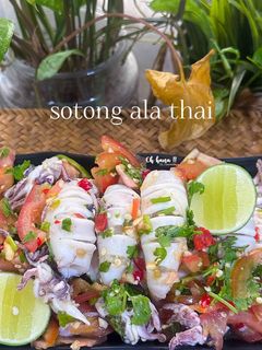 Gambar Sotong ala thai