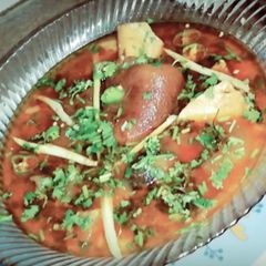 A picture of Mutton paya Recipe.