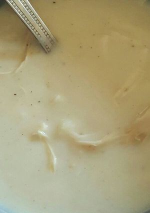 صورة لوصفة شوربة كريمة الدجاج من مطبخى