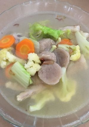 Foto resep Sop aneka isi