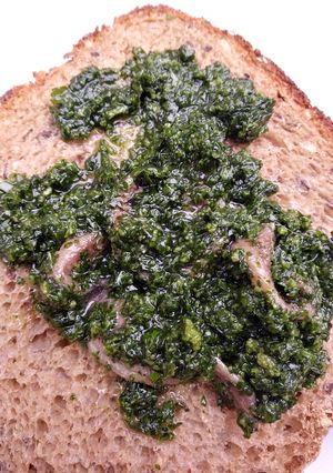 Foto di Acciughe con bagnetto verde