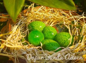 Foto resep Puding Telur Dinosaurus (Puding Lumut Daun Kelor)