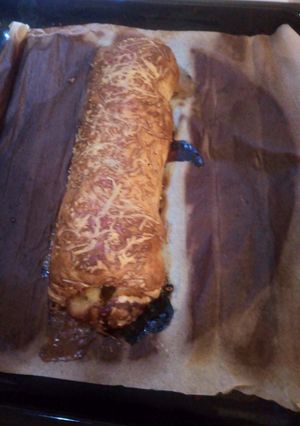 Une photo de Rôti de porc a la moutarde et aux fines herbes
