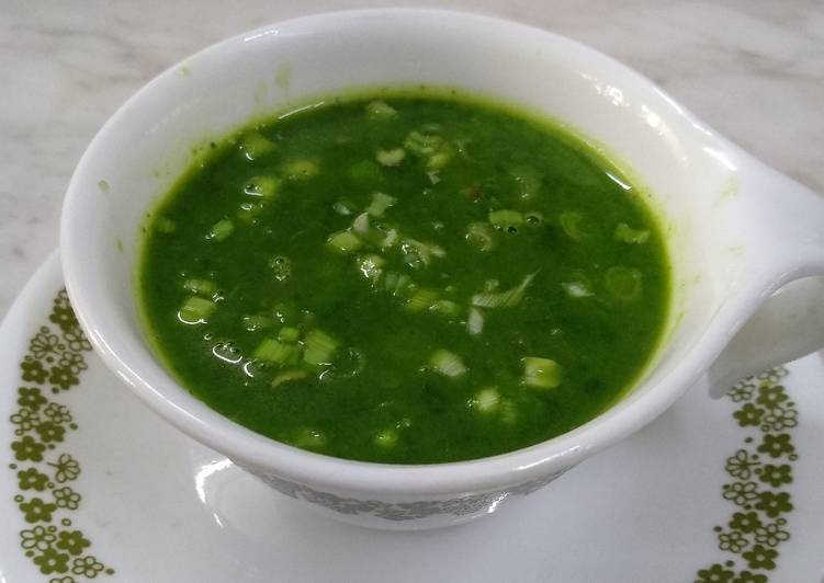 Easiest Way to Prepare Perfect Green Garden Soup