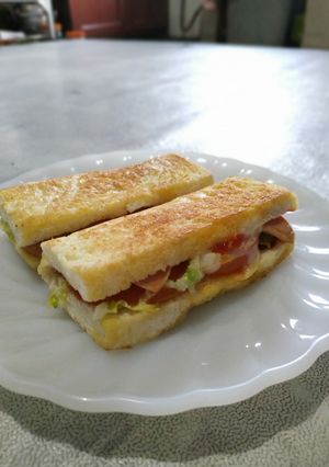 Foto resep Sandwich Bakar
