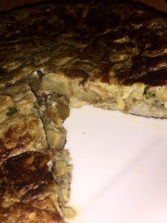 Una foto de 💚 Tortilla de berenjena💚