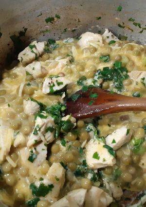 Una foto de Fricasé de pollo de mi abuela