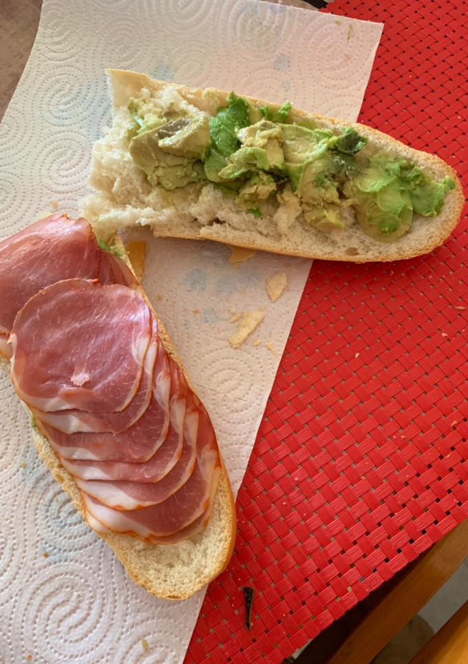 Una foto de Merienda para trabajo