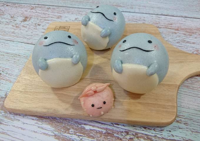 造型饅頭 角落生物 蜥蜴 食譜與作法by Viki自由揮灑kitchen Cookpad