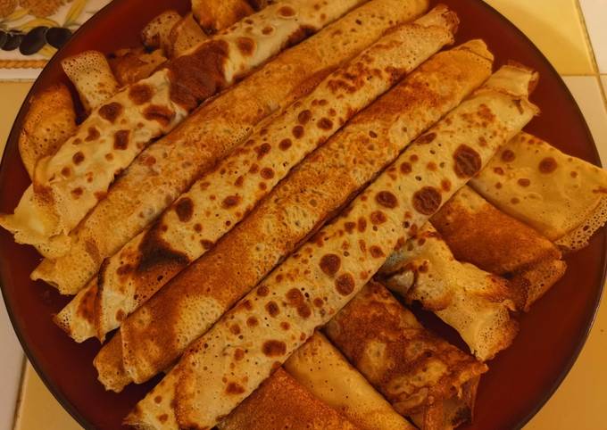 Crêpes Sucrées