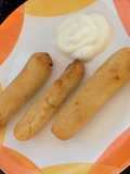 Palitos de queso en harina pan