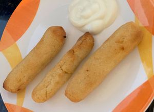 Una foto de Palitos de queso en harina pan