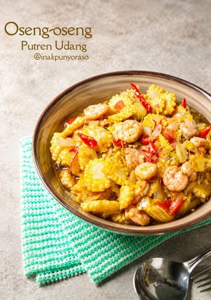 Foto resep Oseng-Oseng Putren Udang