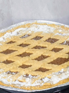 Una foto de Pasta frola de dulce de leche