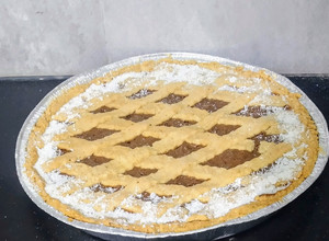 Una foto de Pasta frola de dulce de leche