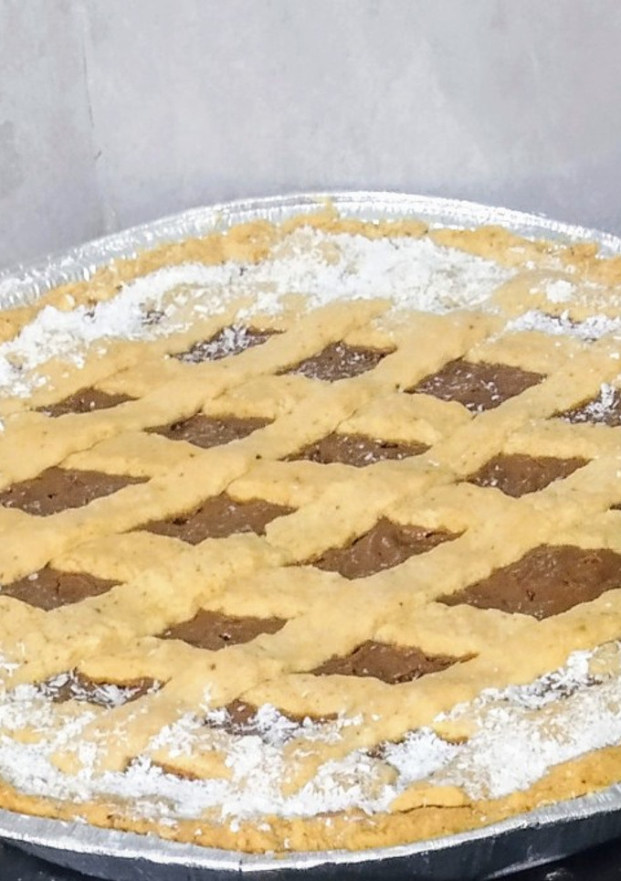 Una foto de Pasta frola de dulce de leche