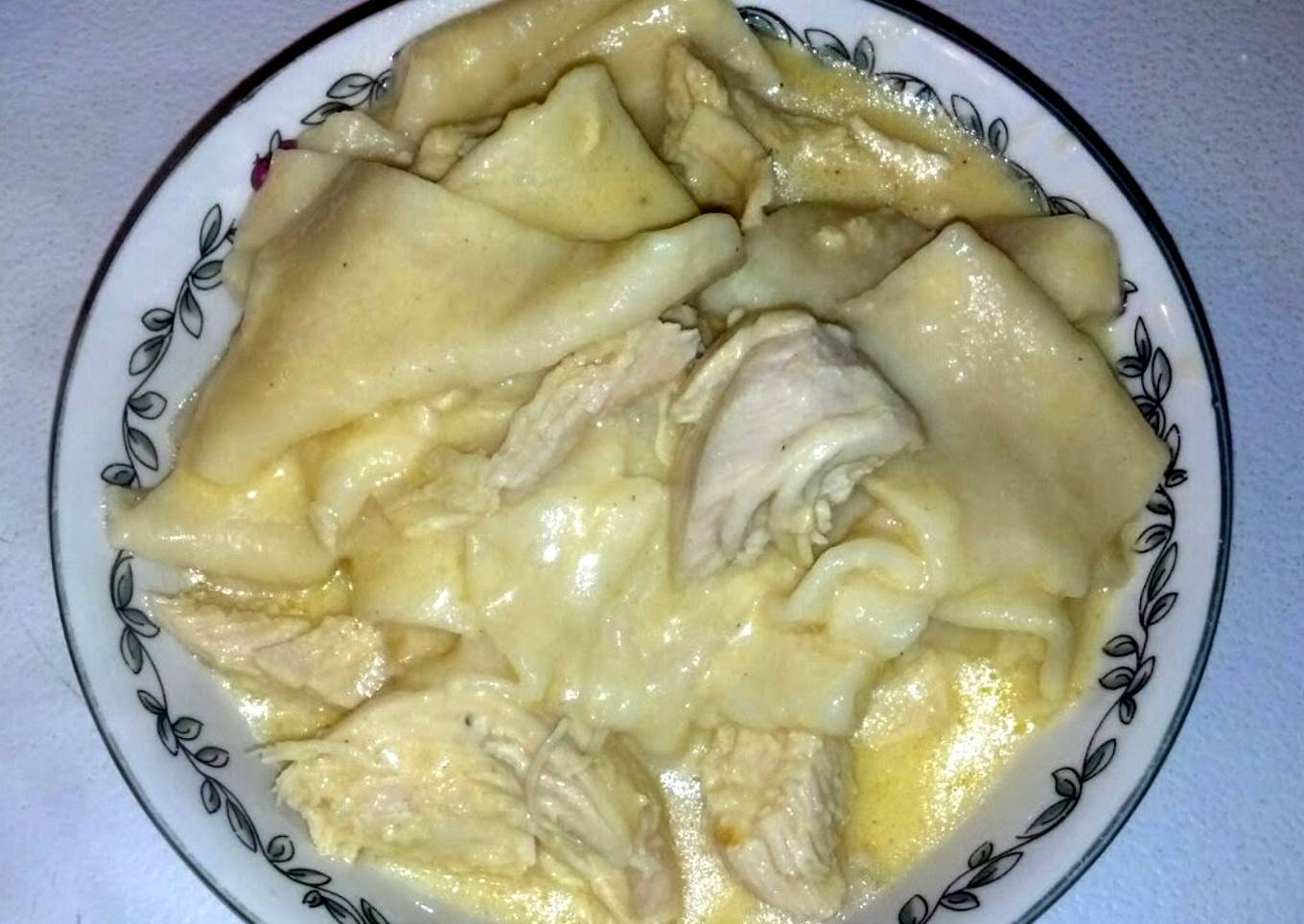 Light chicken and noodles