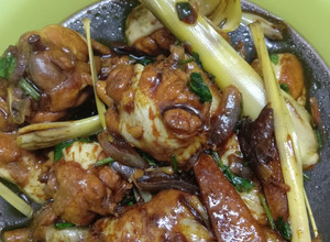 Gambar Ayam masak kicap simple