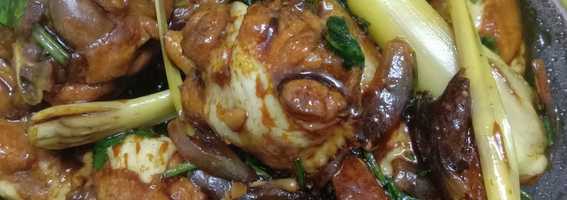 Ayam masak kicap simple