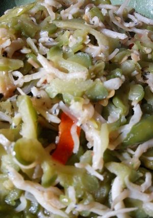 Foto resep Tumis pare Teri Medan