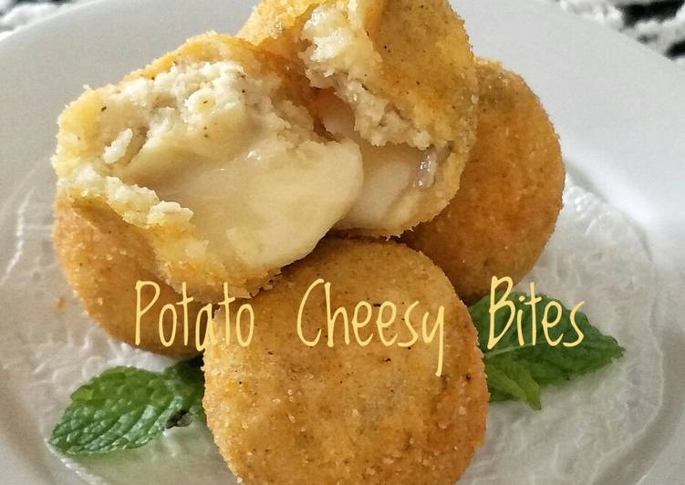 Cara Bikin Potato Cheesy Bites Anti Gagal