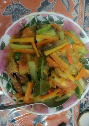 Foto resep Ikan bandeng bumbu acar kuning