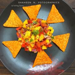 A picture of Mango Salsa Salad.
