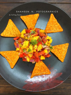 A picture of Mango Salsa Salad.